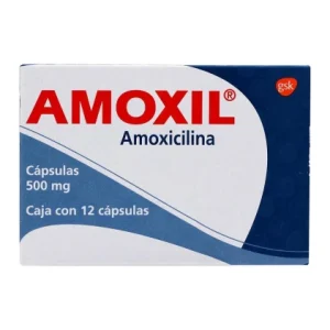 AMOXIL AMOXICILLIN 500MG 12CAPS