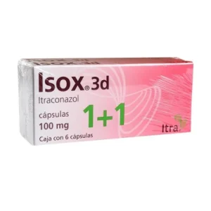 ISOX 3D ITRACONAZOLE 100MG 6CAPS | BUY ISOX 3D ITRACONAZOLE 100MG 6CAPS ONLINE | WHERE TO BUY ISOX 3D ITRACONAZOLE 100MG 6CAPS ONLINE