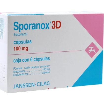 SPORANOX 3D ITRACONAZOLE 100MG 6CAPS | BUY SPORANOX 3D ITRACONAZOLE 100MG 6CAPS ONLINE | WHERE TO BUY SPORANOX 3D ITRACONAZOLE 100MG 6CAPS ONLINE