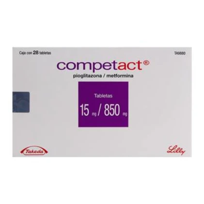 ACTOPLUS MET PIOGLITAZONE-METFORMIN 15/850MG 56TABS