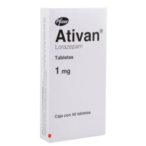 ATIVAN LORAZEPAM 1MG 40TABS