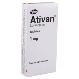 ATIVAN LORAZEPAM 1MG 80TABS