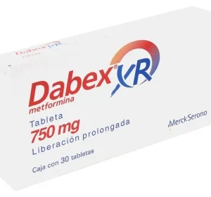 DABEX XR METFORMIN 750MG 30TABS ER