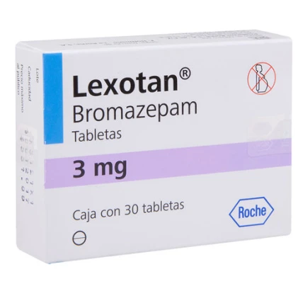 LEXOTAN BROMAZEPAM 3MG 30TABS
