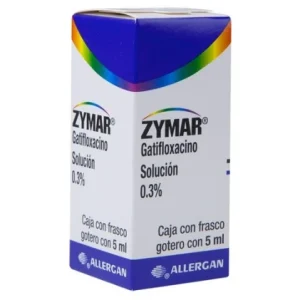ZYMAXID OPHTALMIC SOLUTION GATIFLOXACIN 0.3% 5ML